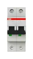 2CDS252001R0635: Thermal Magnetic Circuit Breaker, MCB, 2P, 20 kA, 230 V, 63 A