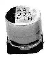 16SGV100M6.3X8: SMD Aluminium Electrolytic Capacitor, Radial Can - SMD, 100 µF, 16 V, 2000 hours @ 105°C, Polar