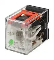 MY2-GS-R AC110/120: Power Relay, Miniature, DPDT, 120 VAC, 10 A, MY Series, Socket, Non Latching