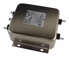 20VW1: Power Line Filter, General Purpose, 250 VAC, 20 A, Single Phase, 2 Stage, Chassis Mount