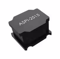 ASPI-2515-3R3M-T2: Power Inductor (SMD), 3.3 µH, 1.4 A, Shielded, 1.15 A, ASPI-2515 Series
