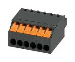 1464109: Pluggable Terminal Block, 3.5 mm, 6 Ways, 1.5 mm², Push-X