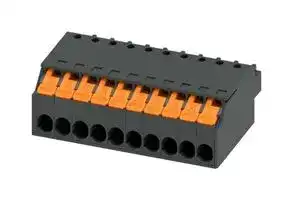 1464114: Pluggable Terminal Block, 3.5 mm, 10 Ways, 1.5 mm², Push-X