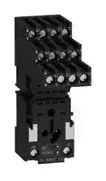 RXZE2S114M: Relay Socket, DIN Rail, Screw, 14 Pins, 10 A, 250 VAC, Harmony RXZ Series