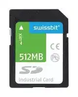 SFSD0512L1BM1TO-I-ME-2A1-STD — Flash Memory Card, SLC, SD Card, 512 MB, Class 10, UHS-I U1
