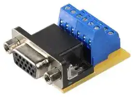 IM15ST1OW: INTERFACE MODULE, D SUB RECEPTACLE-SCREW 15 POSITION