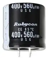 200USG2200MEFCSN35X40: Electrolytic Capacitor, Snap-in, 2200 µF, 200 V, ± 20%, Snap-In, 2000 hours @ 85°C