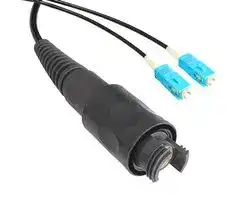 PXEB5203B005: Fibre Optic Cable, Multimode, 2 Fibres, 62.5µm / 125µm, Plug to SC, 5 m