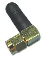 ANT-24G-S21R-SMA: Mini Stubby Antenna, 1/4 Wave Monopole, 2.4Ghz, Omni Directional Design, 90 Degree SMA Connector