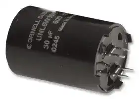 UNL15W4P7K-F — Power Film Capacitor, Metallized PP, Can, 4.7 µF, ± 10%, DC Link, Through Hole