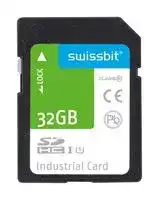SFSD032GL1BM1TO-I-NG-2A1-STD: Flash Memory Card, SLC, SDHC Card, UHS-1, Class 10, 32 GB, S-450 Series