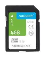 SFSD4096L1AS1TO-E-ME-221-STD: Flash Memory Card, SLC, SDHC Card, 4 GB, Class 10, UHS-I U3, V30
