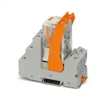 2903299: Power Relay, 3PDT, 120 VAC, 3 A, RIFLINE complete Series, DIN Rail
