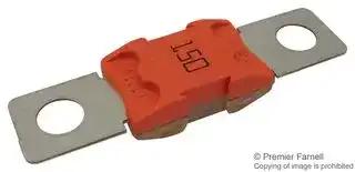 153.5395.6151: Fuse, Automotive, Slow Blow, 150 A, 32 V, 29mm x 18.8mm x 9.3mm, BF2