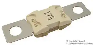 153.5395.6171: Fuse, Automotive, Slow Blow, 175 A, 32 V, 29mm x 18.8mm x 9.3mm, BF2