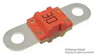 153.5631.5301: Fuse, Automotive, Slow Blow, 30 A, 32 V, 16mm x 12mm x 7.8mm, BF1