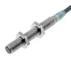 E2A-S08LS02-WP-B1 5M: Inductive Proximity Sensor, Cylindrical, 2 mm, M8, PNP / SPST-NO, PVC Pre-Wired