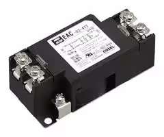 EAC-03-472: Power Line Filter, General Purpose, 250 V, 3 A, Single Phase, 1 Stage, Chassis Mount