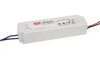 LPV-60-36: LED Driver, ITE, 60 W, 36 VDC, 1.67 A, Constant Voltage, 90 V