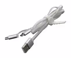 FIT0668: USB Cable, USB Type C Plug to 2x Micro USB Plug, 1 m, 3.3 ft