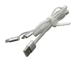 FIT0668: USB Cable, USB Type C Plug to 2x Micro USB Plug, 1 m, 3.3 ft