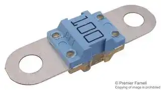 153.5631.6101: Fuse, Automotive, Slow Blow, 100 A, 32 V, 16mm x 12mm x 7.8mm, BF1