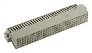 02 04 160 1101: Connector, DIN41612, har-bus 64, 160 Contacts, 2.54 mm, Receptacle, Through Hole, 5 Rows