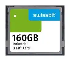 SFCA160GH1AO2TB-I-VC-21P-STD: Flash Memory Card, 3D pSLC, CFast Card, 160 GB