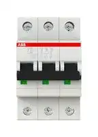2CDS253001R0204: Thermal Magnetic Circuit Breaker, System Pro M Compact S200, 20 A, 3 Pole, 277 VAC, DIN Rail
