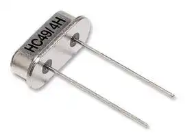 LFXTAL003084B: Crystal, HC49/4H Series, 4.096 MHz, 30 ppm, 50 ppm, 30 pF