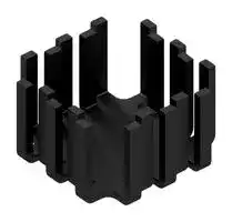 FK 201 SA SOT 32: Heat Sink, 6 K/W, SOT-32, 45 mm, 25.4 mm, 45 mm
