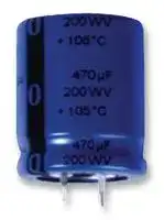 SLPX472M050A7P3 — Electrolytic Capacitor, Snap-in, 4700 µF, 50 V, ± 20%, Snap-In, 3000 hours @ 85°C