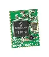 BM70BLE01FC2-0B05BA: Bluetooth Module, BLE 5.0, 2.402 to 2.48 GHz, 8.6 Kbps, 1.9 V to 3.6 V, -90 dBm, -40 °C to 85 °C