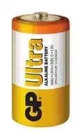 GPPCA14AU004: Battery, 1.5 V, C, Alkaline, Raised Positive and Flat Negative, 2