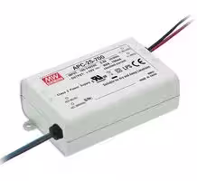 APC-25-700: LED Driver, 25.2 W, 36 VDC, 700 mA, Constant Current, 90 V