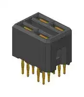 10028916-4444P00LF: CONN, BACKPLANE, RCPT, 4POS, 2ROW, 6MM