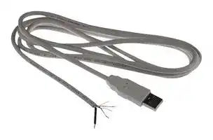 88728-3400: USB Cable, 2.08 m, 6.8 ft, Grey