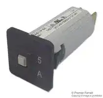 4404.0066: Thermal Circuit Breaker, T9-611, 4 A, 1 Pole, 48 VDC, 240 VAC, Panel
