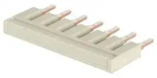 2002-407.: JUMPER, PUSH-IN, 7POS, LIGHT GRAY