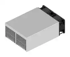 LA 35 200 12: Fan / Force Cooled Heat Sink, 12VDC, 0.048 K/W, 83 mm, 160.6 mm, 200 mm, 222 m³/h, 71 dBA