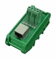 FIT0852: Terminal Block Interface, RJ45 Jack, Screw Type 8 Position Terminal Block