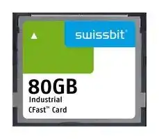 SFCA080GH1AO1TB-I-VC-21P-STD: Flash Memory Card, 3D pSLC, CFast Card, 80 GB