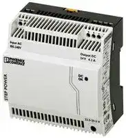 2868664: AC/DC DIN Rail Power Supply (PSU), ITE, 1 Output, 100.8 W, 24 VDC, 4.2 A