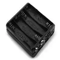 BH483: 8 X AAA UM-4 Battery Holder with Solder