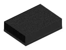 SK 498 300 SA: Heat Sink, 0.038 K/W, 215 mm, 76 mm, 300 mm