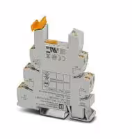 2900260: Relay Socket, DIN Rail, Push In, 24 VDC, PLC-INTERFACE Series