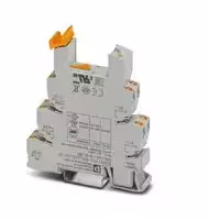2900283: Relay Socket, DIN Rail, Push In, 24 VDC, PLC-INTERFACE Series