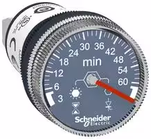 XB5DTGM5: Analogue Timer, Harmony, Delay On Energisation, 3 min, 60 min