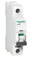 A9F53103: Thermal Magnetic Circuit Breaker, Acti9 iC60H Series, 3 A, 1 Pole, 240 V, DIN Rail