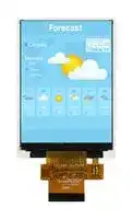 MDT0320ASHH-MULTI: TFT LCD, 3.2 ", 240 x 320 Pixels, Portrait, RGB, 2.8V